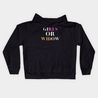 Girls or widow Kids Hoodie